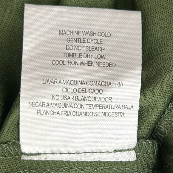 CITY STUDIO Womens Green Stretch Cut Out Smocked Tie-back Tiered Sleeveless - Picture 10 of 11